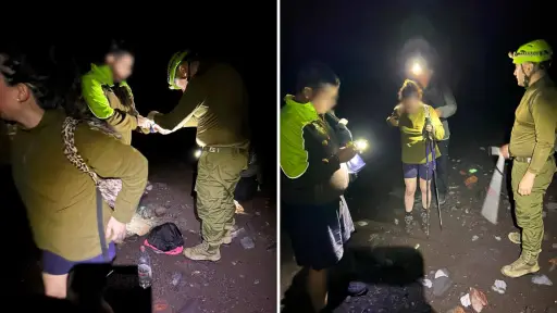 Rescate exitoso en Antuco: encuentran con vida a dos adultos extraviados en Sierra Velluda