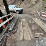 Reactivarán trabajos de reparación del puente hacia Rahueco en Alto Biobío, Cedida