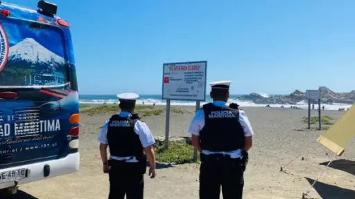 Adolescente muere ahogado en playa no apta para el baño en Valdivia