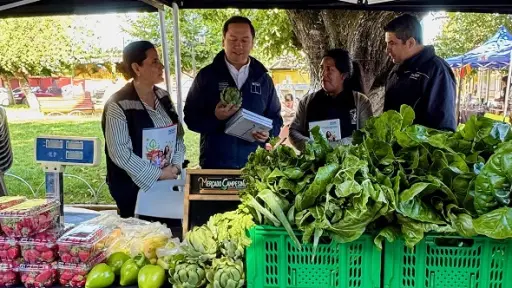 Nuevo Mercado Campesino de INDAP en Santa Bárbara ofrece apoyo a mujeres rurales