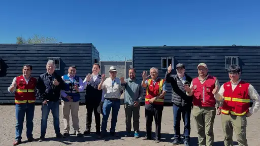 Nueva base modular reforzará combate nocturno de incendios en Yumbel