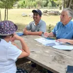 Firma del acuerdo que permitirá reabrir al público la Reserva Nacional Altos de Pemehue en Quilaco, Conaf Biobío