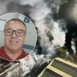 Angelino se encuentra en riesgo vital tras explosión de camión de gas en Santiago, Diario La Tribuna