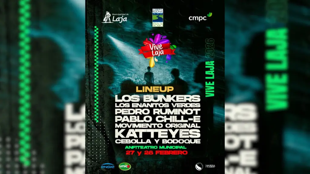 Lineup oficial Vive Laja 2026.