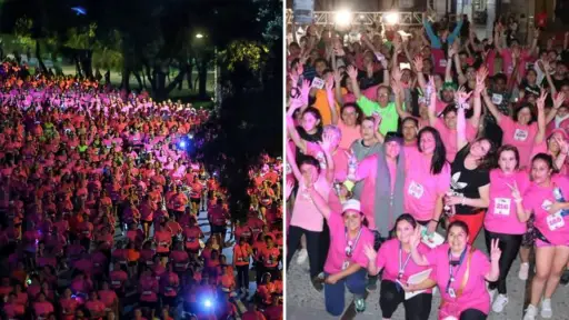 Todo listo para la Corrida Nocturna por el Cáncer 2026 en San Rosendo