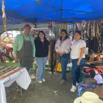 Alexis Maureira junto a su familia en la Expo Socabio 2026, La Tribuna