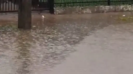 Villa San Francisco del Sur: calles inundadas y sin soluciones definitivas