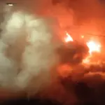 Incendio en panadería de Los Ángeles fue controlado por bomberos, vecinos y familiares, Diario La Tribuna