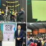 Autoridades comunales y comunidad educativa participaron en la ceremonia realizada en el establecimiento, donde además se presentó el nuevo espacio destinado a la estimulación sensorial., Nicolás Maureira | La Tribuna