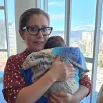 En 2025, Tania y su esposo se convirtieron en familia de acogida., Cedida