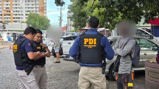 Amplio operativo policial deja 71 detenidos en La Araucanía