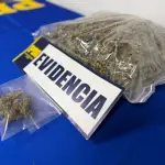 Droga incautada por la PDI de Lota, PDI Biobío