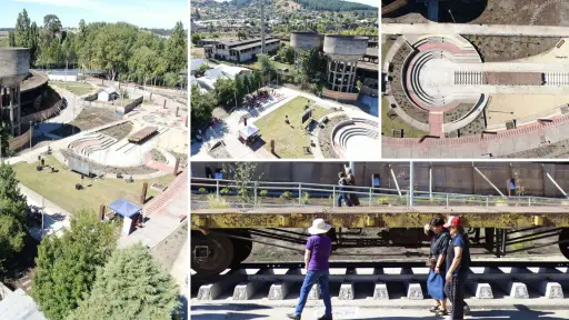 Locomotora 708 revive como pieza central del Paseo Ferroviario de San Rosendo