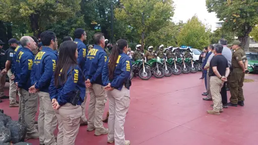 Carabineros, PDI y municipio realizan operativo extraordinario de seguridad en Los Ángeles