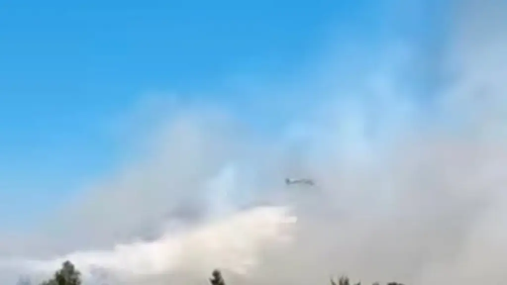 Incendio forestal en Tomeco comuna de Yumbel, Bomberos de Yumbel