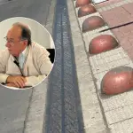  Alcalde de Los Ángeles proyecta el retiro de esferas de cemento en el centro de Los Ángeles, Diario La Tribuna