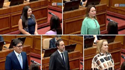 Representantes del distrito 21 asumen como diputados en sesión de instalación de la Cámara