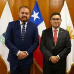 El gobernador Sergio Giacaman y el delegado presidencial regional, Julio Anativia, se refirieron a los principales desafíos que enfrenta el Biobío al inicio del nuevo periodo presidencial., GORE Biobío