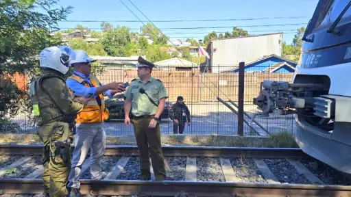 Joven muere atropellado por Biotren en Coronel: tercer caso fatal en ocho días