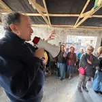 Ministro Poduje anuncia nuevos puntos de atención permanentes para familias damnificadas del Biobío, Cedida