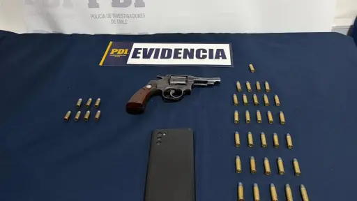 Allanamiento en Purén termina con detenido por amenazas y delito a la Ley de Armas