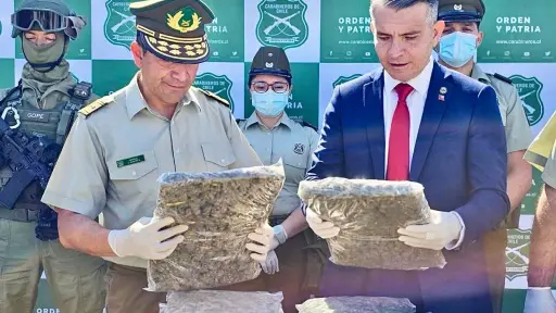 Más de 1.300 kilos de droga son incautados en distintos operativos en Antofagasta