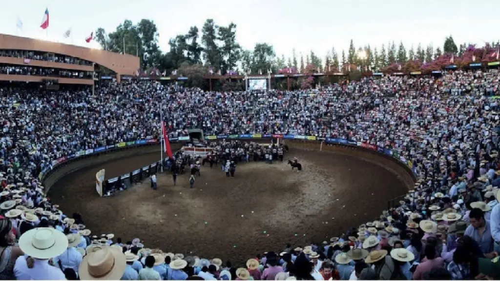 Las mejores colleras del país se darán cita en la Medialuna Monumental de Rancagua para disputar el 77° Campeonato Nacional de Rodeo., cedida