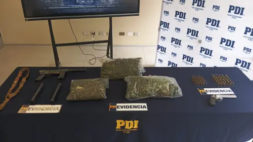 Operación Tras las líneas: Incautan 300 mil dosis de droga y arsenal en operativo en zona rural de La Araucanía