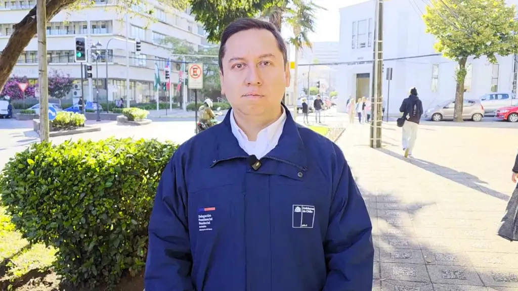 El delegado presidencial provincial de Biobío, Javier Fuchslocher Baeza, se refirió al inicio del año escolar y a las medidas de resguardo implementadas durante la jornada., Delegación Presidencial Provincial Biobío