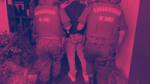 Cinco sujetos quedan detenidos tras persecución en Nacimiento: se incautó drogas y dinero en efectivo