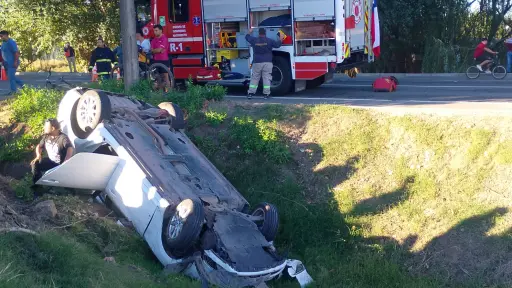 Colisión frontal dejó dos personas lesionadas en Nacimiento