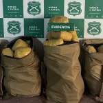 Droga incautada por el O.S.7 de Calama, Ministerio Público