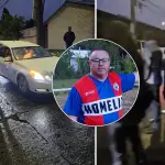 Multitudinario recibimiento a Manuel Garrido en Los Ángeles, Diario La Tribuna