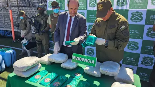 Más de mil kilos de droga fueron incautadas en Antofagasta tras controles en Ruta 5 y Calama