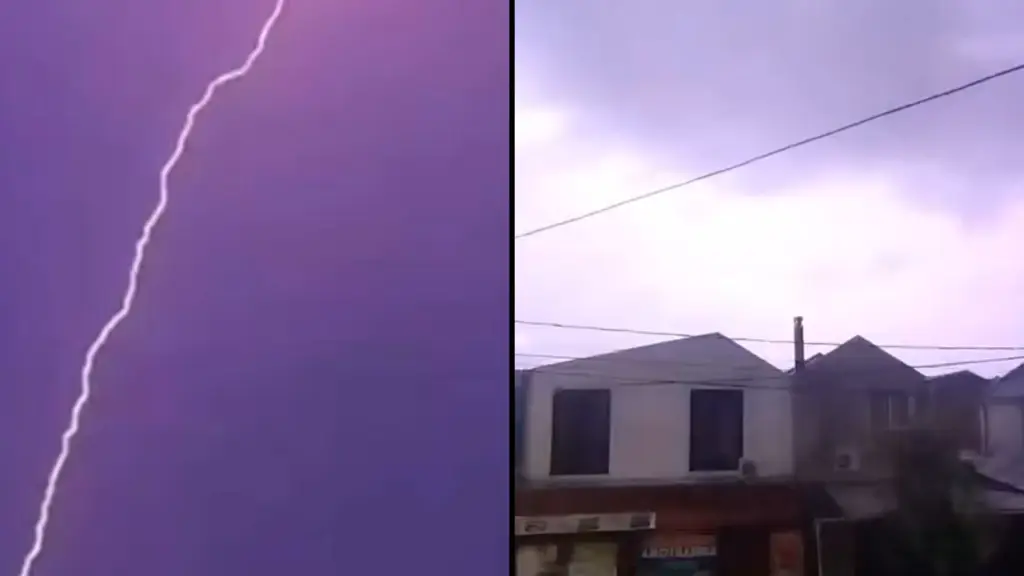 Tormenta eléctrica en Los Ángeles , Dimelo Elei / Punto Informativo 