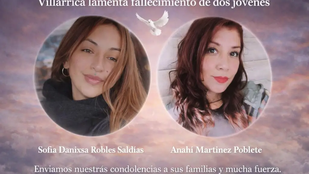 Sofía Danixsa Robles Saldías y Anahí Martínez Poblete fueron identificadas como las víctimas fatales del hecho., Red Lago Villarrica