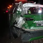 Fue detenido el conductor de un camión que atropelló a tres carabineros este lunes en Collipulli , Cedida