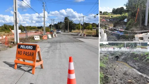 Puente El Bolsón alcanza 42% de avance: municipio evalúa ampliar plazo en 100 días