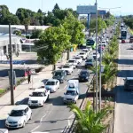 Las principales avenidas de la ciudad concentran gran parte de los desplazamientos diarios de conductores, transporte público y peatones., Fredy Muñoz | La Tribuna