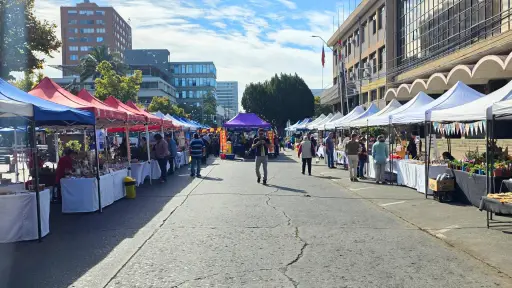 Feria de emprendedoras marcó jornada por el Día Internacional de la Mujer en Los Ángeles