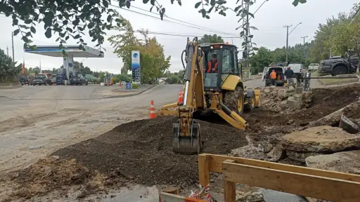 Rotura de matriz dejó sin agua a vecinos de Yumbel durante la mañana de este domingo