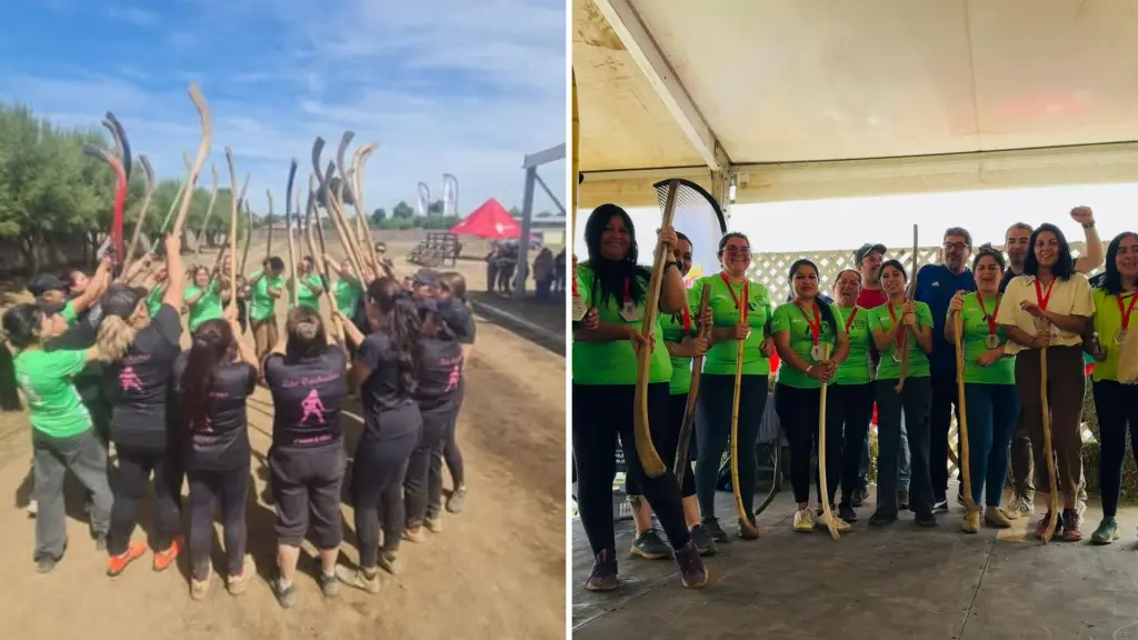 Histórico encuentro de palín femenino reunió a delegaciones de la provincia en Mulchén, Municipalidad de Alto Biobío