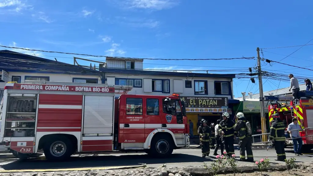 Incendio en Tucapel con Almagro, La Tribuna