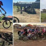 Niños y jóvenes construyen bike park con materiales reciclados en Villa Galilea, La Tribuna 