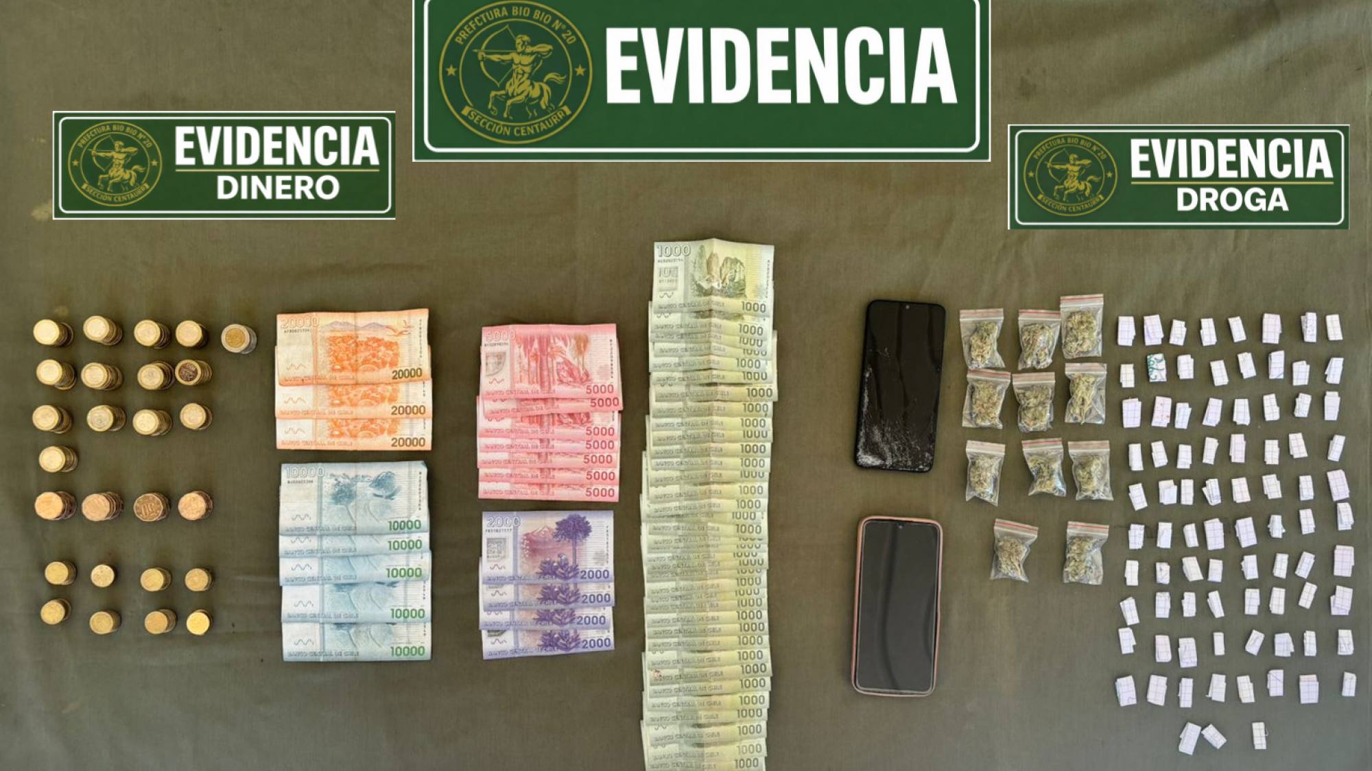 Detienen a mujer por microtráfico y a sujeto por agredir a Carabineros ...