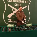 Los teléfonos recuperados corresponden a los equipos incautados durante el procedimiento en el centro de Concepción., @CarabBioBio
