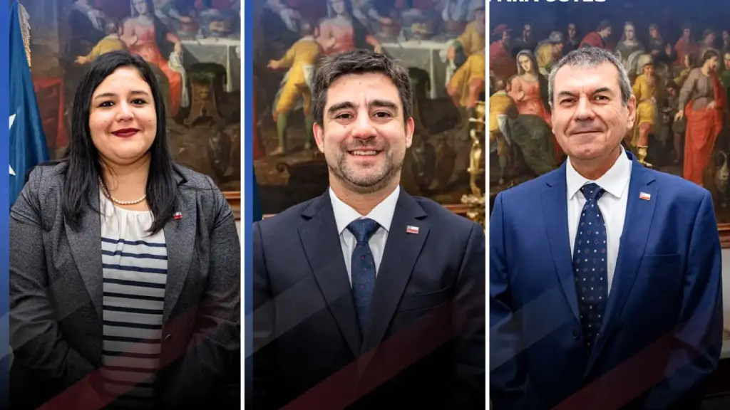 Isabel Rojas Salfate, José Piña Faúndez y Luis Anselmo Villagra Cabello fueron informados como autoridades sectoriales en la región del Biobío en el marco del proceso de conformación del gabinete regional., Delegación Presidencial Regional