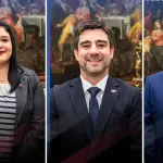 Isabel Rojas Salfate, José Piña Faúndez y Luis Anselmo Villagra Cabello fueron informados como autoridades sectoriales en la región del Biobío en el marco del proceso de conformación del gabinete regional., Delegación Presidencial Regional