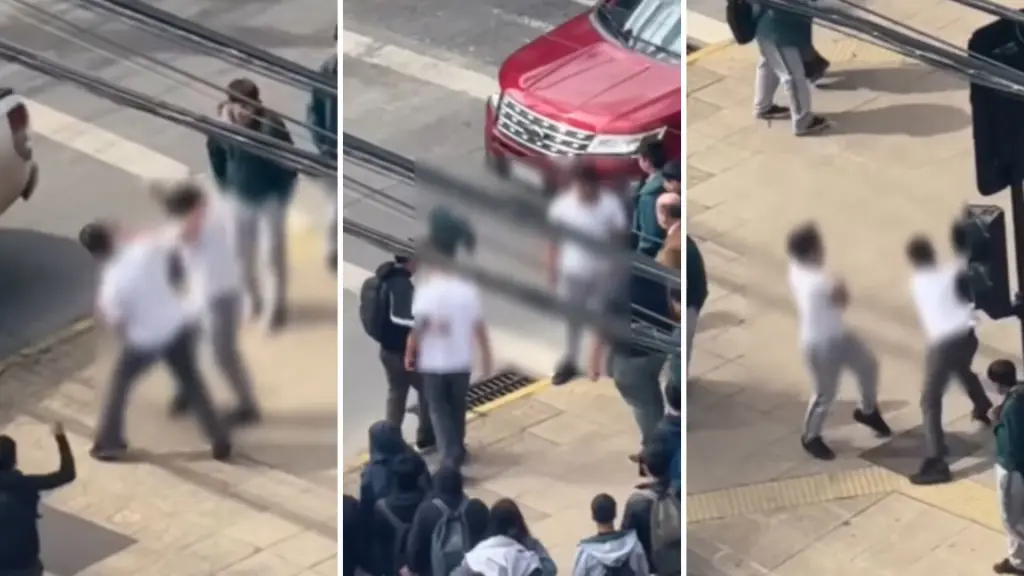 En periodo de resguardo: Pelea entre estudiantes en pleno centro de Los Ángeles activó protocolos de convivencia, Diario La Tribuna