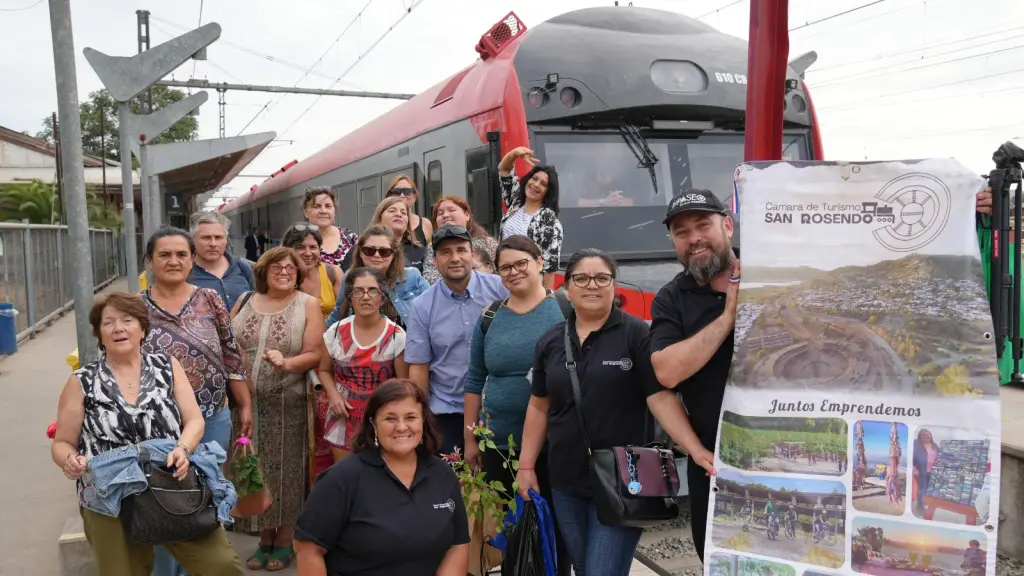 Emprendedores de San Rosendo vivieron la experiencia de “Tren Sabores” en el Valle de Cachapoal., Cámara de Turismo San Rosendo